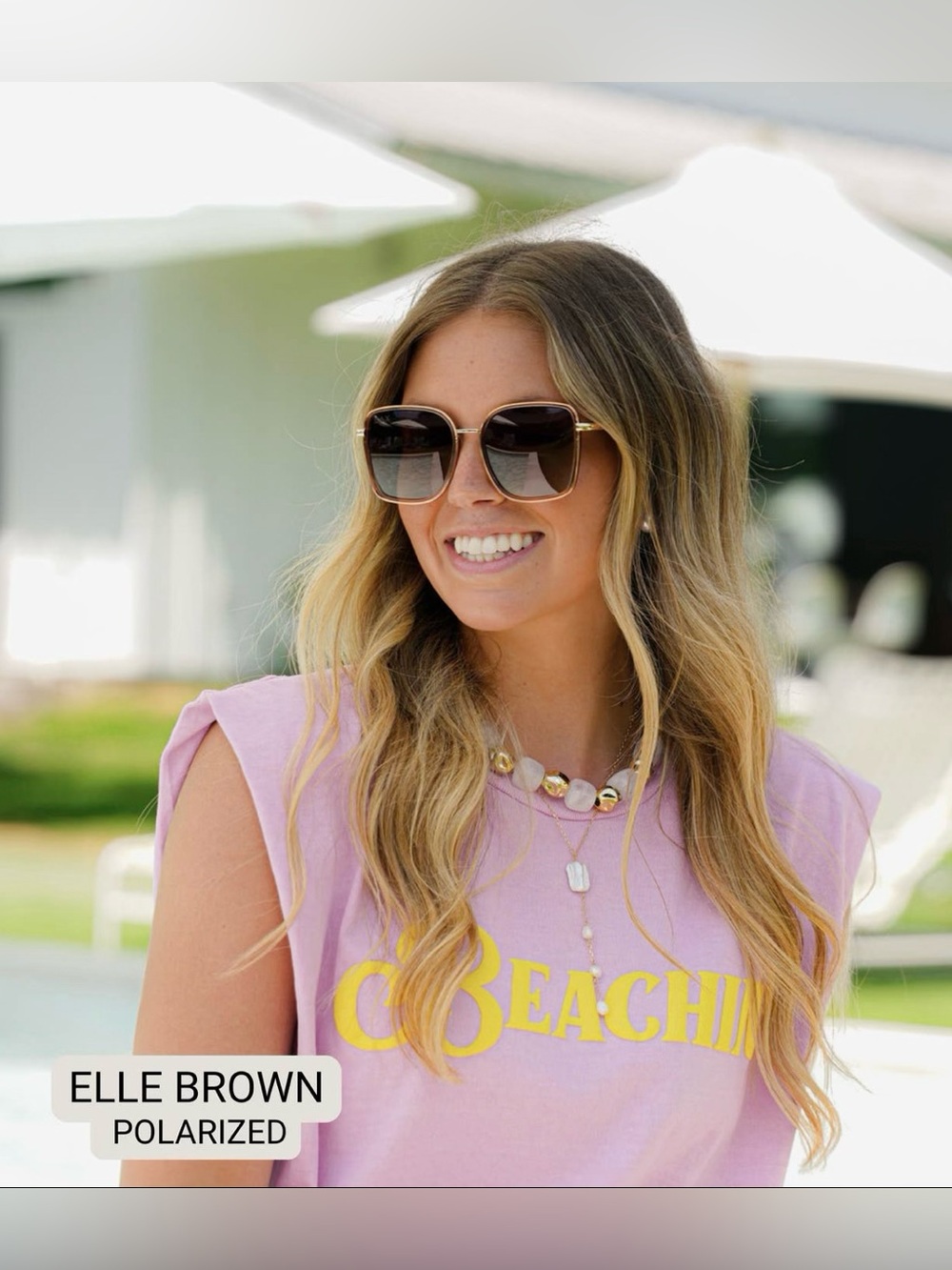 Dax “Elle” Sunglasses-Brown-AS SEEN ON LAINEY WILSON!